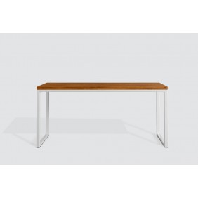 Stół/biurko w stylu industrialnym z drewna i stali DSMSt1
