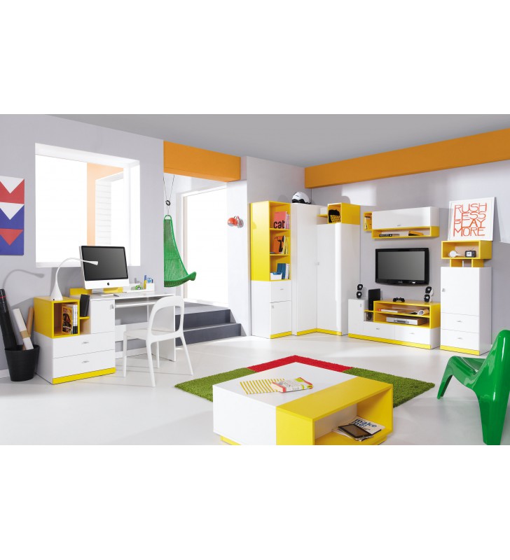 Biurko w stylu nowoczesnym do pokoju dziecięcego MOBI 11
