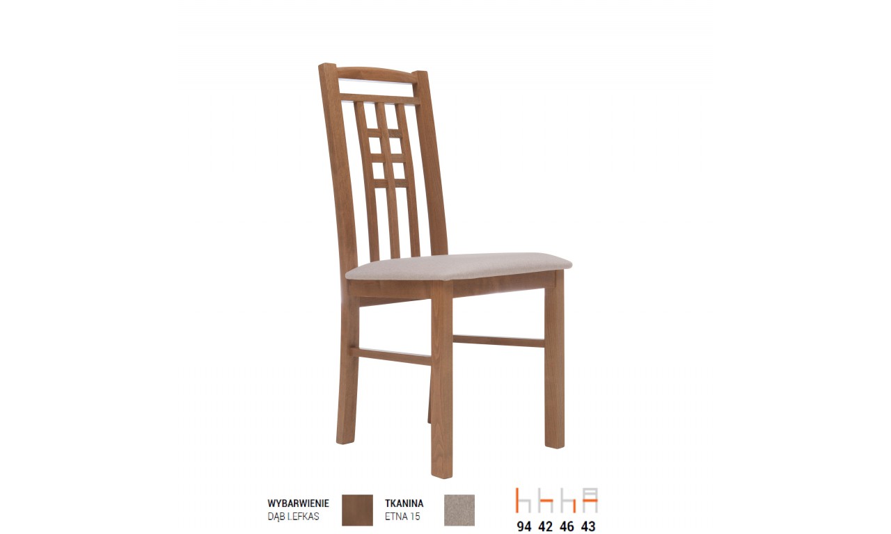 Krzesło bukowe, tapicerowane lub twarde, KT31