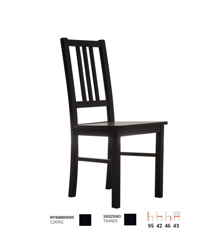 Krzesło bukowe, tapicerowane lub twarde, KT55