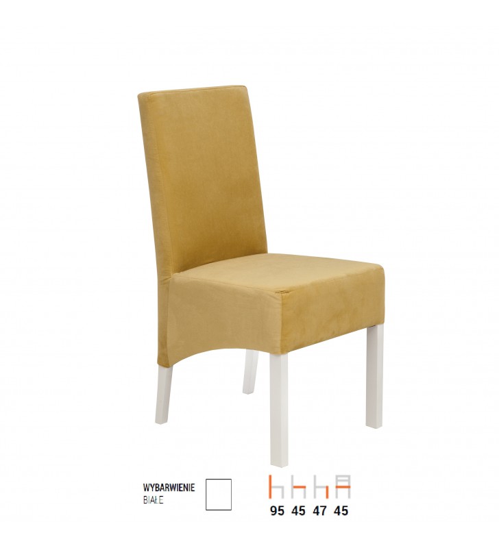 Krzesło bukowe, tapicerowane, KT24