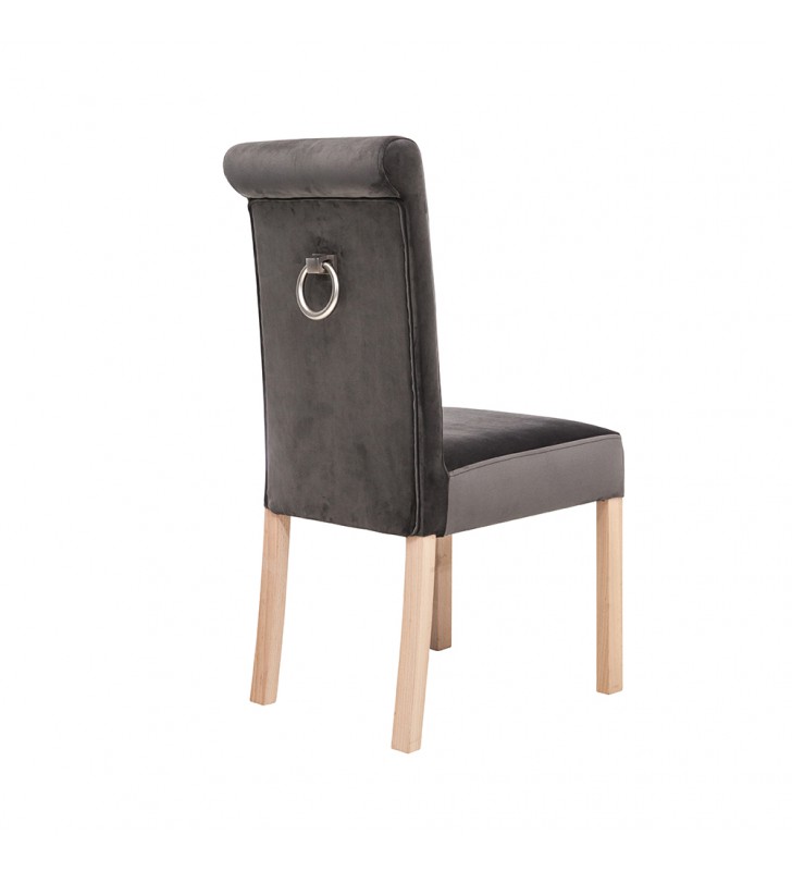 Krzesło bukowe, tapicerowane, KT60