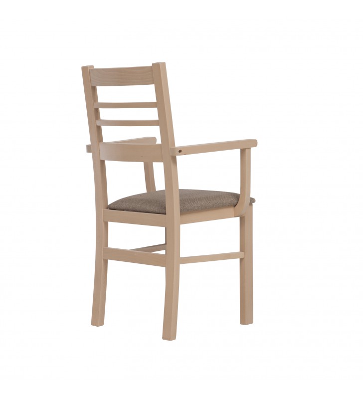 Krzesło bukowe, tapicerowane lub twarde, F03