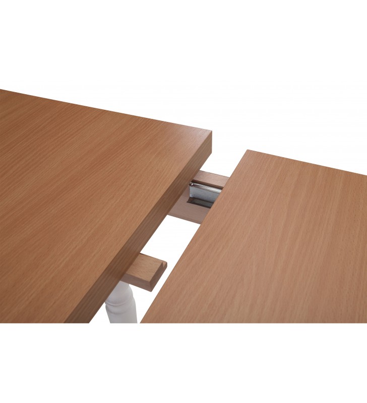 Stół bukowy (70x120), rozkładany, dowolna kolorystyka, ST66/0