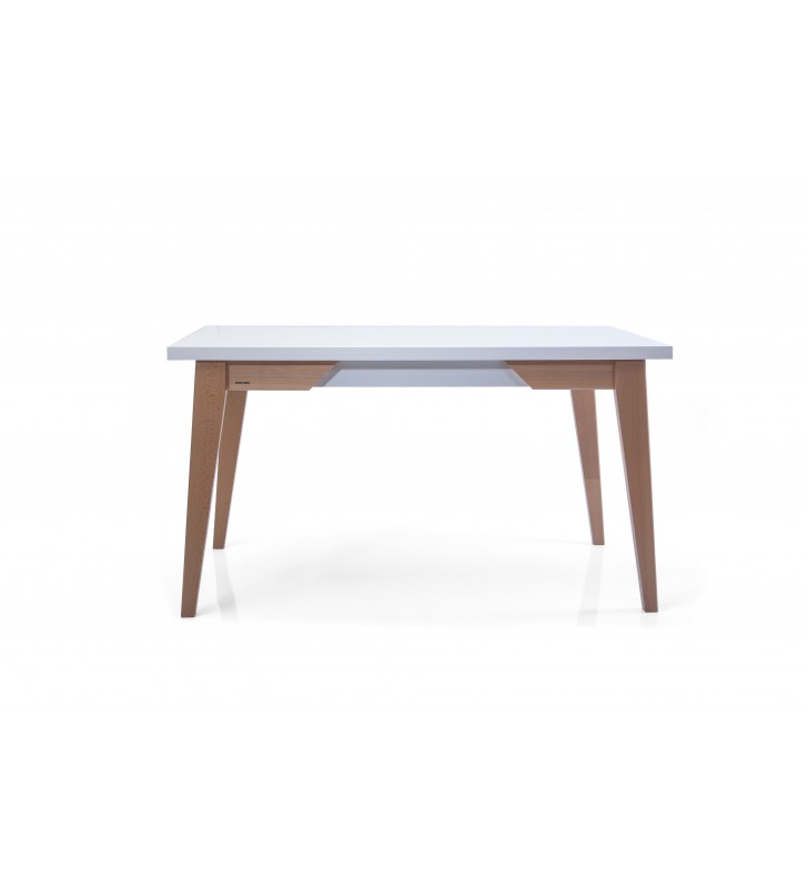 Stół bukowy (80x140), rozkładany, dowolna kolorystyka, ST81