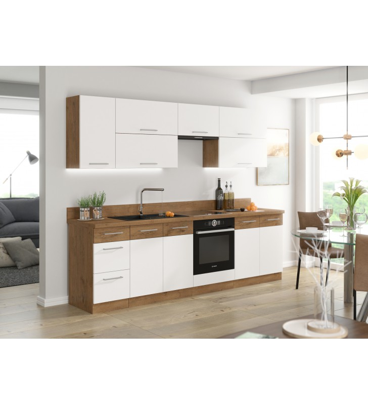 Szafka stojąca VIGO biały połysk 60 DP-210 2F