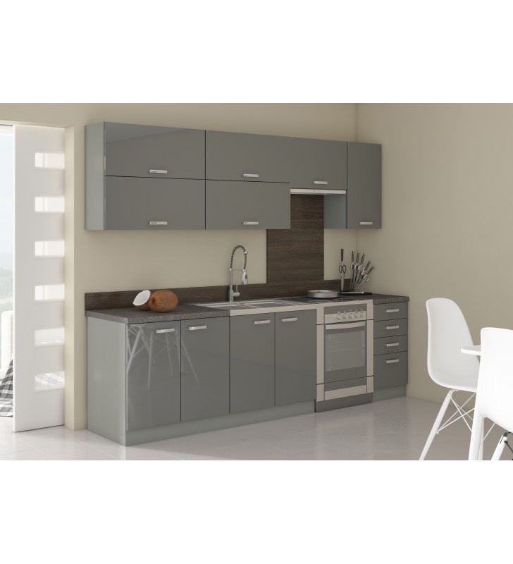 Szafka stojąca GREY 40 D 1F BB