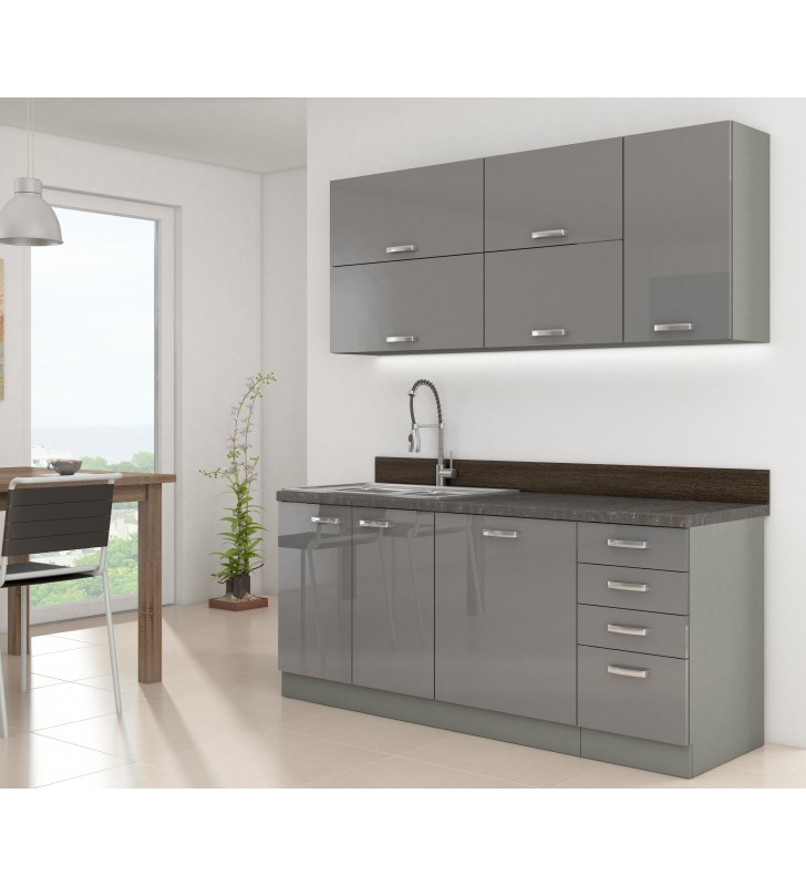 Szafka stojąca GREY 60 DP-210 2F