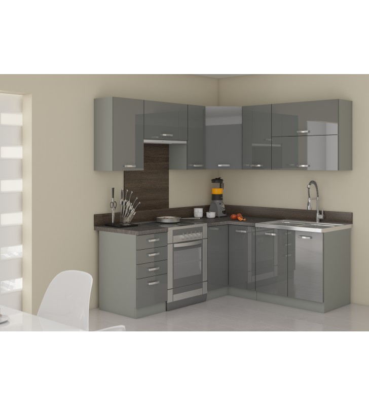 Szafka wisząca GREY 60 G-72 1F