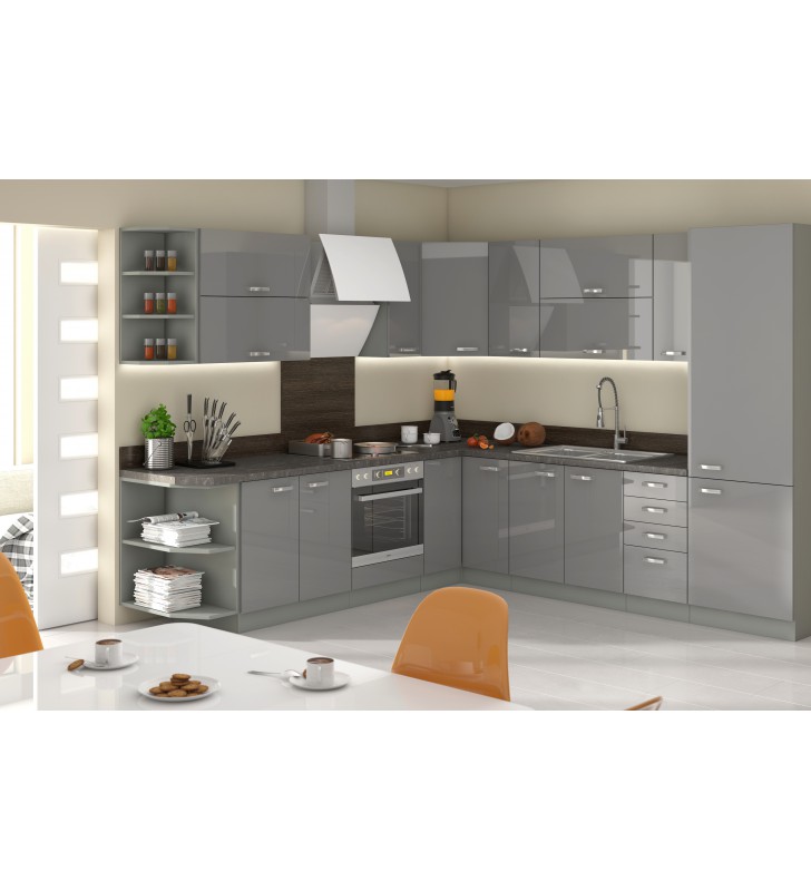 Szafka wisząca GREY 60 G-72 1F