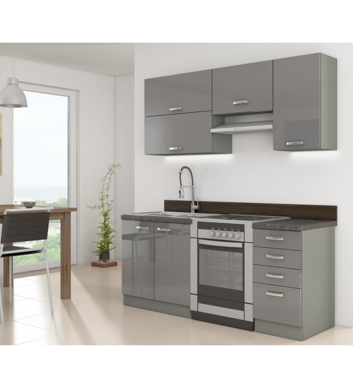 Szafka wisząca GREY 60 G-72 1F