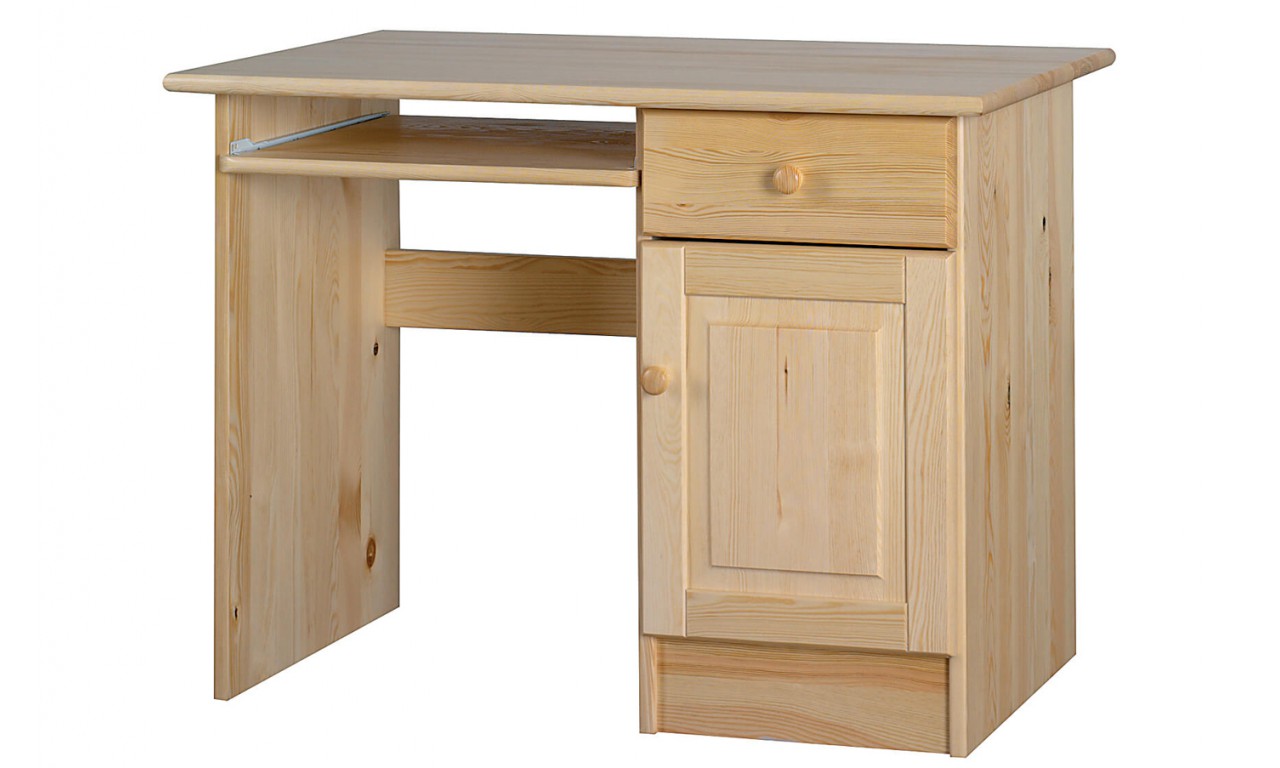 Małe biurko z drewna sosnowego należące do kolekcji Classic