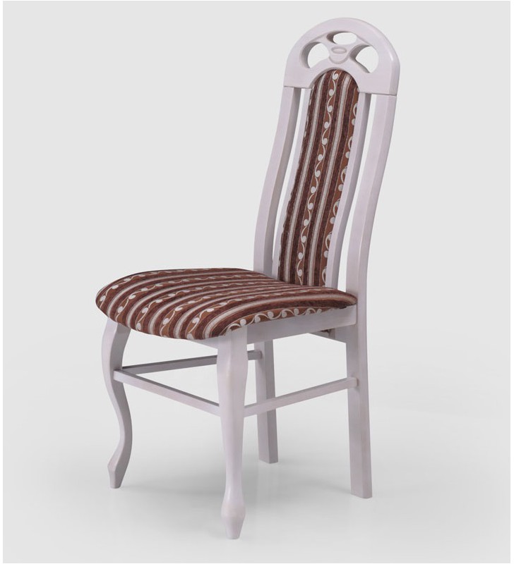 Krzesło w stylu prowansalskim IRYS, będący uzupełnieniem kolekcji Diana
