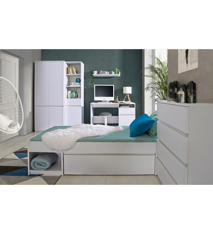 Łóżko w stylu nowoczesnym, dostępne w dwóch propozycjach kolorystycznych ARCA AR9