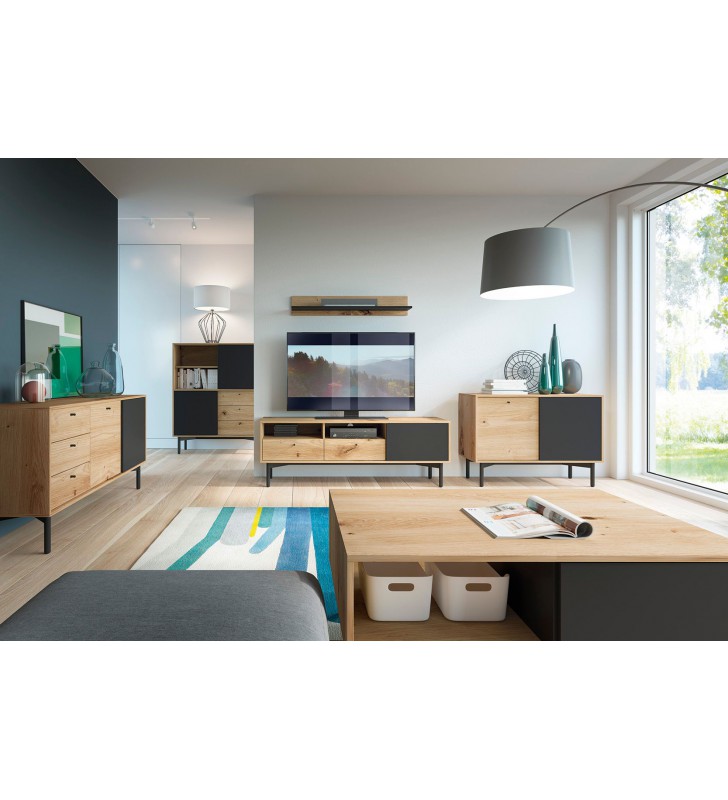 Ława w stylu industrialnym FLOW FL 102