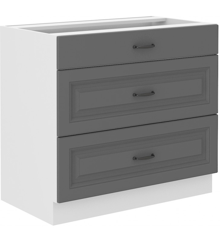 Zestaw mebli kuchennych STILO 2 dustgrey/white