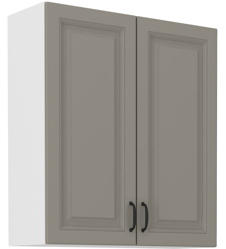 Szafka wisząca STILO 80 G-90 2F claygrey/white
