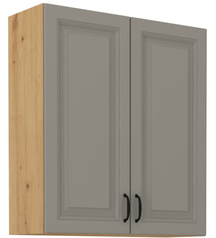 Szafka wisząca STILO 80 G-90 2F claygrey/artisan