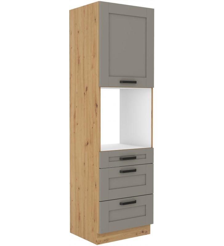 Szafka kuchenna LUNA 60 DPS-210 3S 1F claygrey/artisan