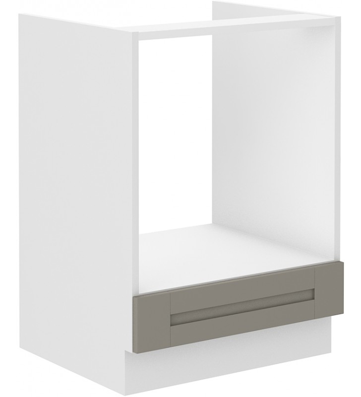 Szafka pod kuchenkę LUNA 60 D GAZ BB claygrey/white