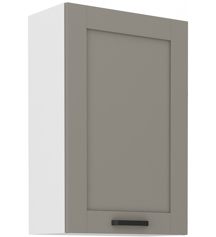 Szafka wisząca LUNA 60 G-90 1F claygrey/white