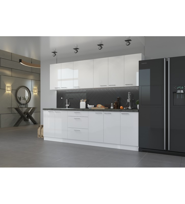 Front zmywarki LARA ZM 570x446 biały połysk