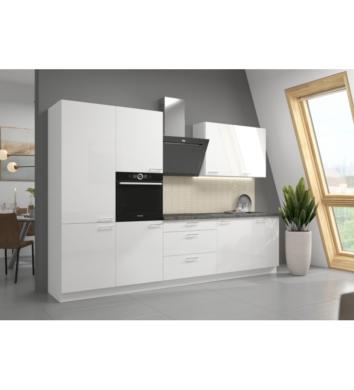 Front zmywarki LARA ZM 570x446 biały połysk
