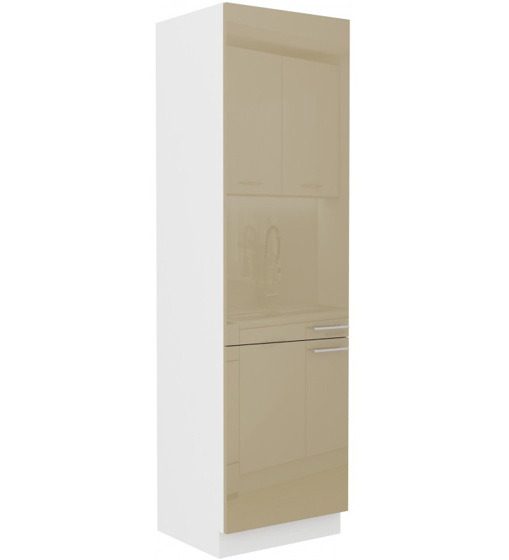 Szafka kuchenna LARA 60 LO-210 2F cappucino połysk