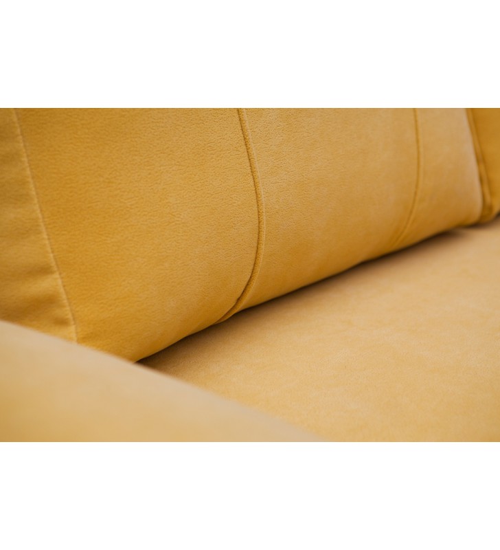 Szara, rozkładana sofa z pojemnikiem na pościel Benita inari91