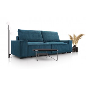 Niebieska sofa Simba, dostępna również w innych kolorach