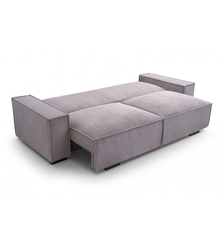 Brązowa sofa Simba, dostępna również w innych kolorach