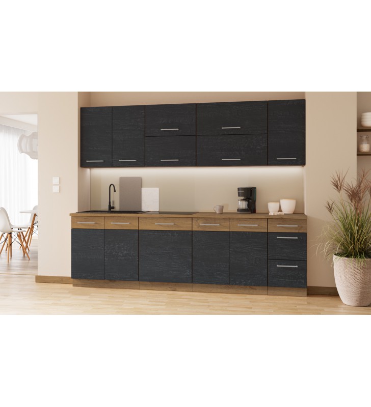 Szafka pod piekarnik Vigo Dark 60 DP-210 2F