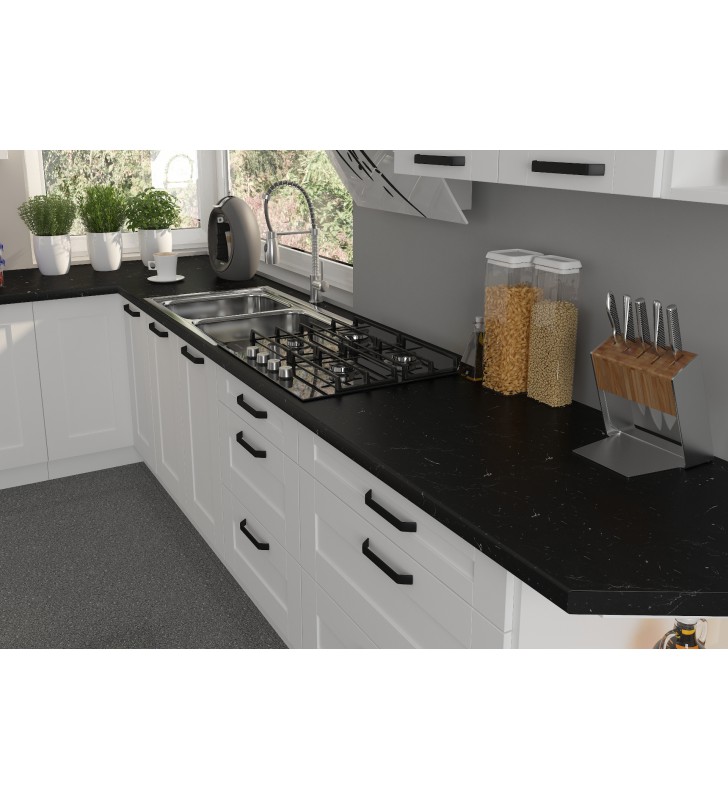 Szafka kuchenna LUNA 40 DK-210 2F white/white