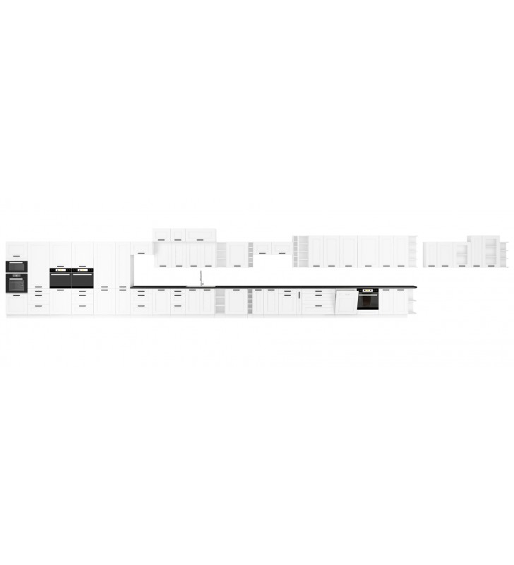 Szafka kuchenna LUNA 40 DK-210 2F white/white