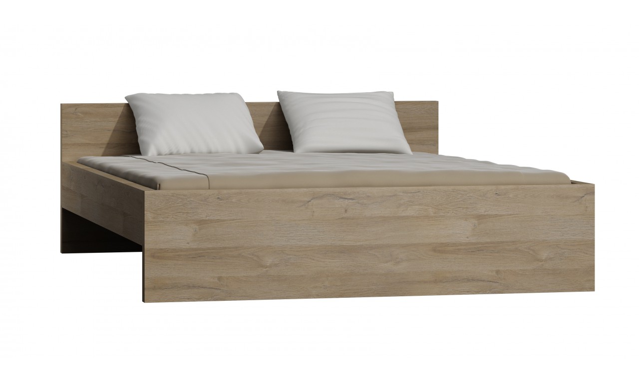 Łóżko (160x200 cm) w stylu nowoczesnym Orlando O-19